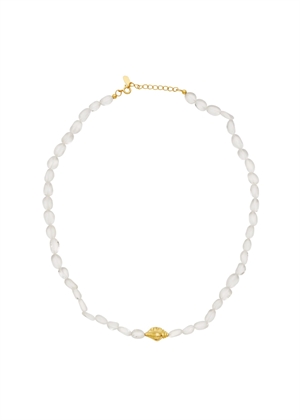 Bonadea necklace Forgyldt Maanesten 